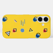 イエローメンフィスモノグラムケースメイトiPhoneケース Case-Mate iPhoneケース (裏面 (横))