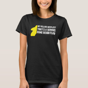 イエローメープルは深刻なゲームの欠陥ボードゲーマーである Tシャツ