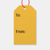 イエローメープルツリーズオータム自然 ギフトタグ (裏面)