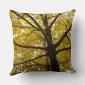イエローメープルツリーズオータム自然 クッション (裏面)