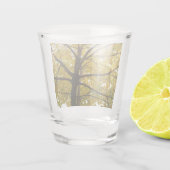 イエローメープルツリーズオータム自然 ショットグラス (裏面)