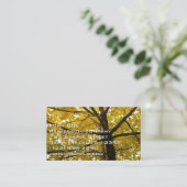 イエローメープルツリーズオータム自然 名刺 (スタンド正面)