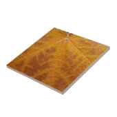 イエローメープルリーフオータム抽象芸術自然 タイル (側面)