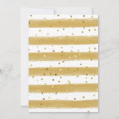 イエローモダン建築ボーイ誕生日招待状 招待状 (裏面)