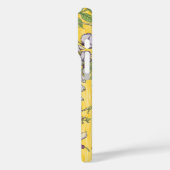 イエローモノグラムヴィンテージフジ花 Case-Mate iPhoneケース (裏面 / 左)