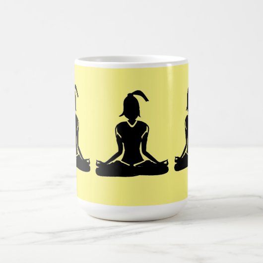 イエローモーフィングヨガ モーフィングマグカップ (中央)
