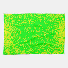 イエローヤーンキッチンタオル キッチンタオル