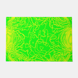 イエローヤーンドアマット ドアマット