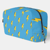 イエローライトニング ブルーバックグラウンド Y2K パターン ドップキット (右コーナー)