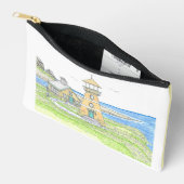 イエローライトハウススモールアクセサリーバッグ アクセサリーポーチ (見開き)