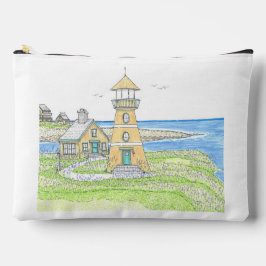 イエローライトハウスラージアクセサリーバッグ アクセサリーポーチ