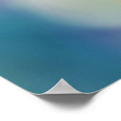 イエローラドベキア花弁マクロ抽象芸術 ポスター (角)