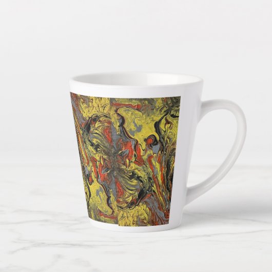 イエローラバマググ カフェラテマグ (右)