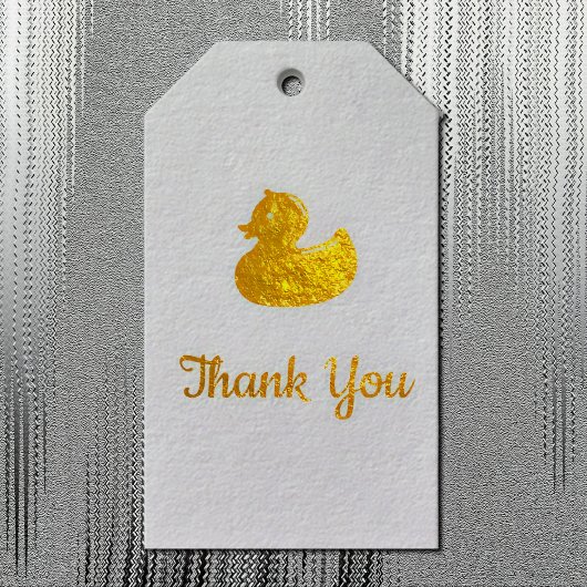 イエローラバーガモ – 誕生日パーティー – ありがとう ギフトタグ