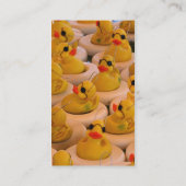 イエローラバーダックスカットカード 名刺 (裏面)