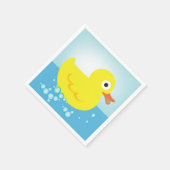 イエローラバーダック紙ナプキンス スタンダードカクテルナプキン (角)