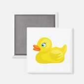 イエローラバーダック マグネット (正面/裏面)