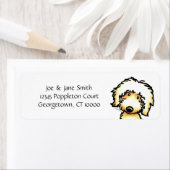 イエローラブラドールアート ラベル (インサイチュ)