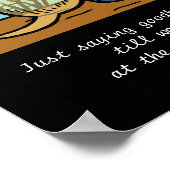 イエローラブラドールエンジェルとママ2 ポスター (角)