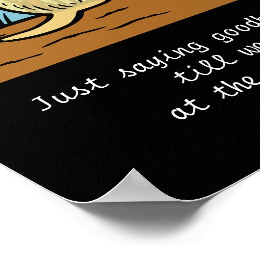 イエローラブラドールエンジェルとマムブロンドLポスター ポスター (角)