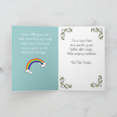 イエローラブラドールエンジェルウィズラブ カード (内部)