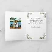 イエローラブラドールエンジェル&ママ カード (内部)