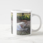 イエローラブラドールジャイアントコーヒーマグ ジャンボコーヒーマグカップ (右)