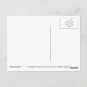 イエローラブラドールデ絵画ュオ ポストカード (裏面)