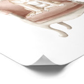 イエローラブラドールドッグ着王室の飾ポスター ポスター (角)