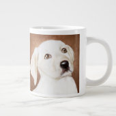 イエローラブラドールパピージャイアントコーヒーマグ ジャンボコーヒーマグカップ (右)