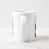 イエローラブラドールフォーマル、ハウンド&ハット ジャンボコーヒーマグカップ (裏面)