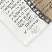 イエローラブラドールフォーマル、ハウンド&ハット フリースブランケット (角)