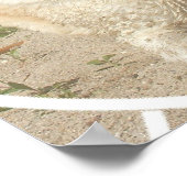 イエローラブラドールレトリエバードッグポスター ポスター (角)