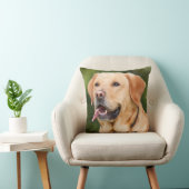 イエローラブラドールレトリエバードッグ – ラボ クッション (椅子)