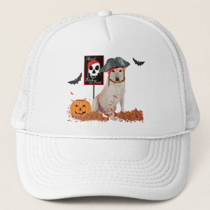 イエローラブラドールレトリエバーハロウィーン キャップ