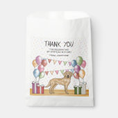 イエローラブラドールレトリエバーパステル誕生日感謝してい フェイバーバッグ (正面)