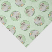 イエローラブラドールレトリバー&テニスボール絵画ズ 薄葉紙 (詳細)