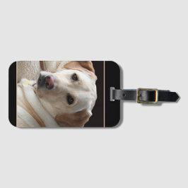 イエローラブラドールレトリバー ラゲッジタグ