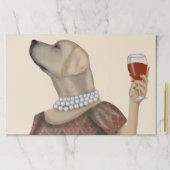 イエローラブラドールワインスヌブ ペーパーパッド (インサイチュ)