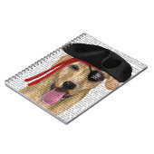 イエローラブラドール海賊2 ノートブック (左側)