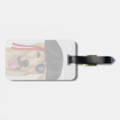 イエローラブラドール海賊2 ラゲッジタグ (裏面横)