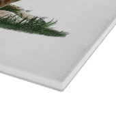 イエローラブラドール混成犬切りボード カッティングボード (角)