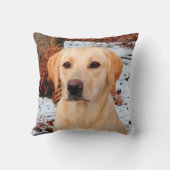 イエローラブラドール – スノードッグ – イエロー・ラブラドール・レトリーバー クッション (裏面)