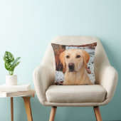 イエローラブラドール – スノードッグ – イエロー・ラブラドール・レトリーバー クッション (椅子)