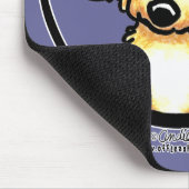 イエローラブラドールIAAM マウスパッド (コーナー)