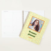 イエローラブリーベアパーソナライズされたプランナー プランナー手帳 (ディスプレー)