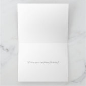 イエローランカスタムス誕生日カード カード (内部)