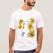 イエローラン透明背景 Tシャツ (正面)