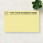 イエローラージの見出しのビジネスブランド ポストイット (オフィス)