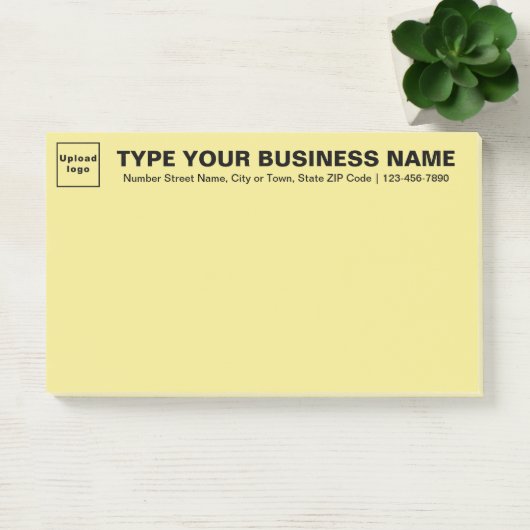 イエローラージの見出しのビジネスブランド ポストイット (オフィス)